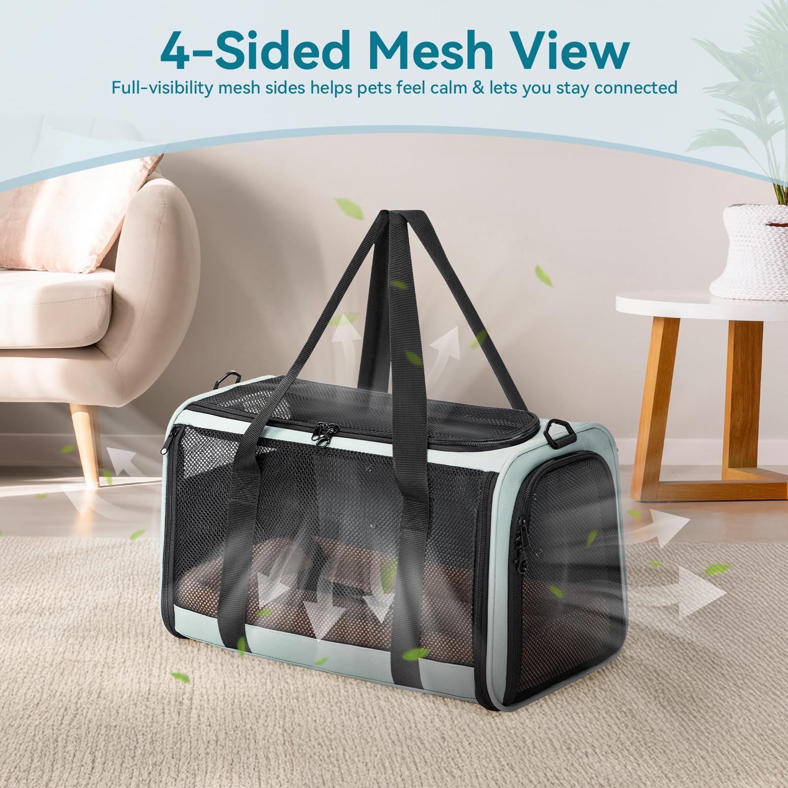 PETSFIT paneles de malla, ventilación y visibilidad