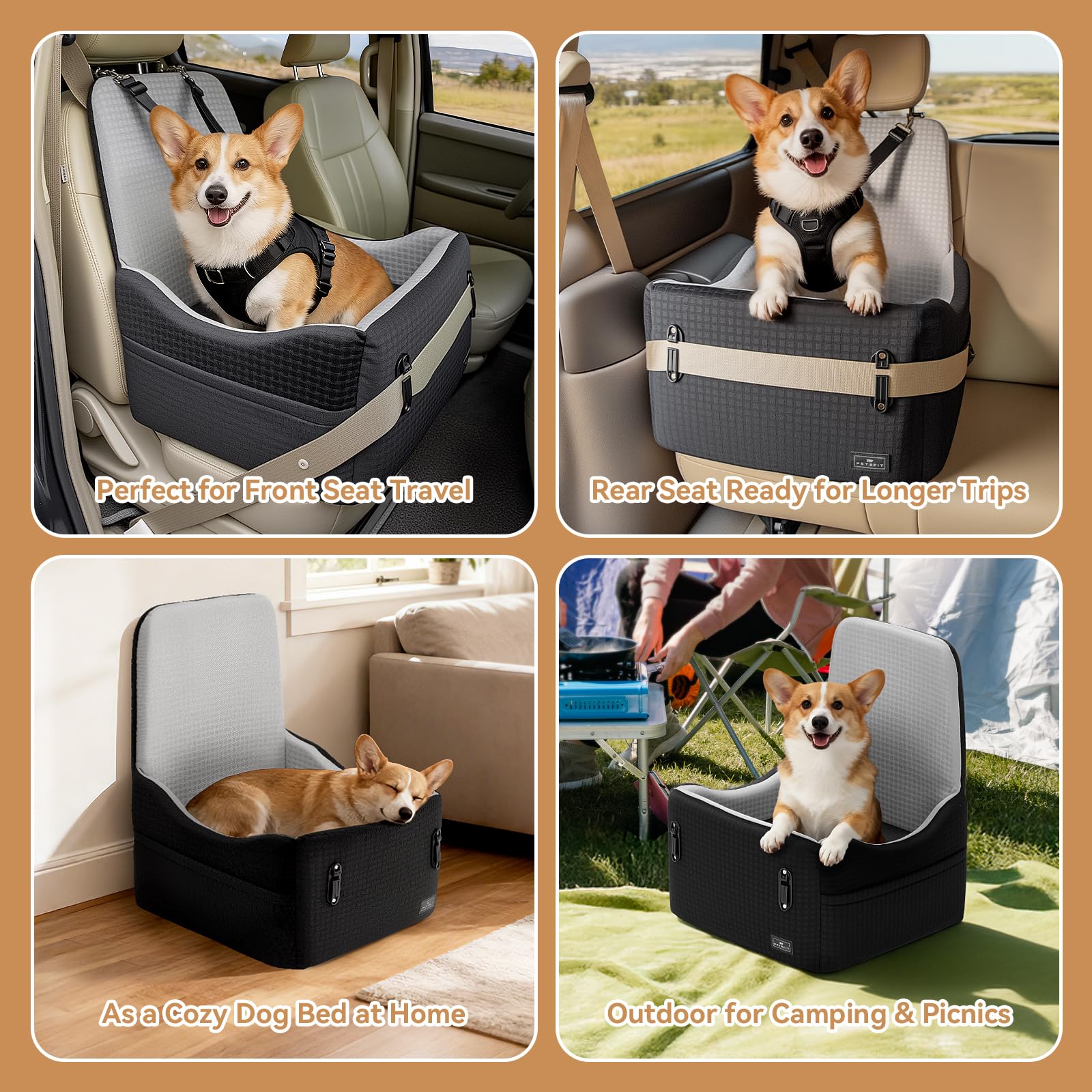 PETSFIT uso interno como cama cómoda para la mascota al llegar a casa