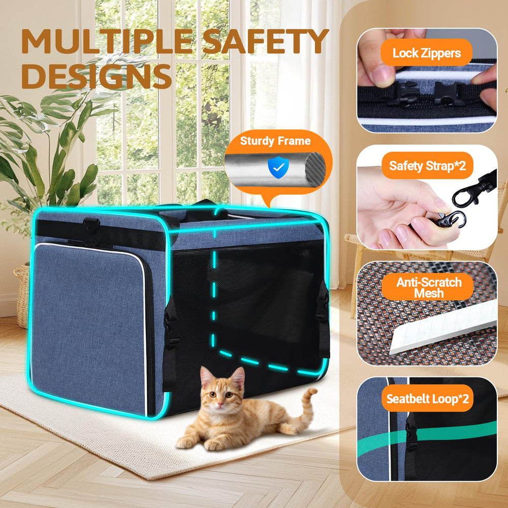 Petskd-portador-gato-plegable-almacenamiento facil