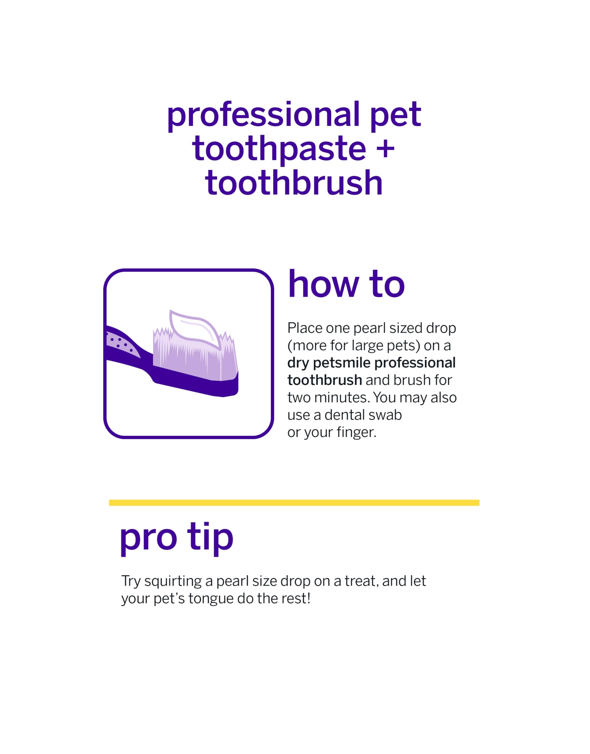 Higiene bucal diaria con Petsmile, cuidado práctico en casa.
