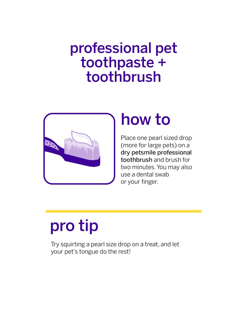 Higiene bucal diaria con Petsmile, cuidado práctico en casa.
