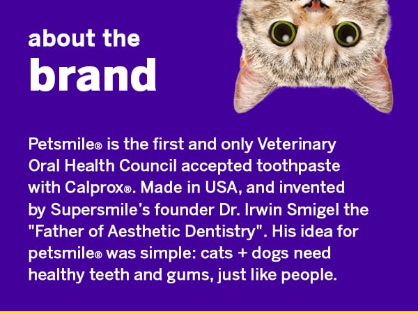 Uso diario de Petsmile para una boca más saludable.
