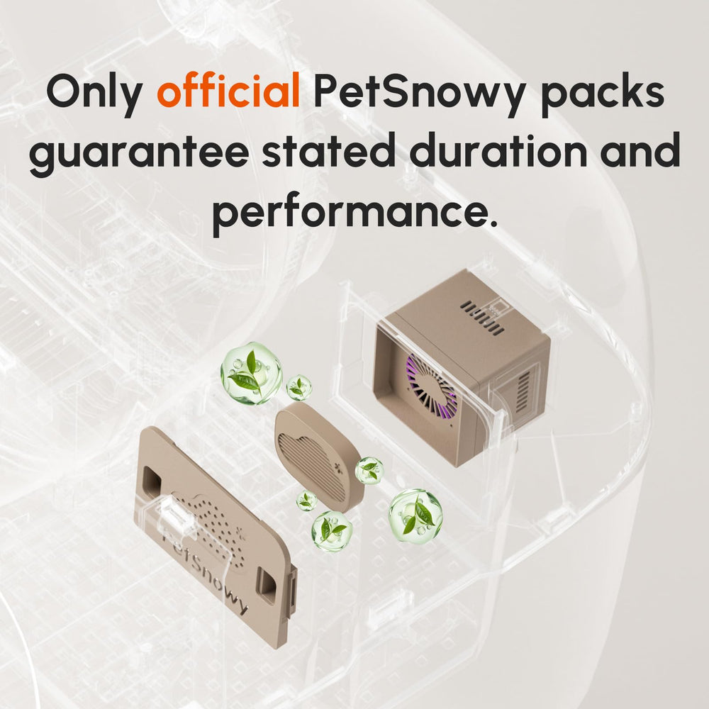 PetSnowy Caja de fragancias para cambio mensual, aroma suave.