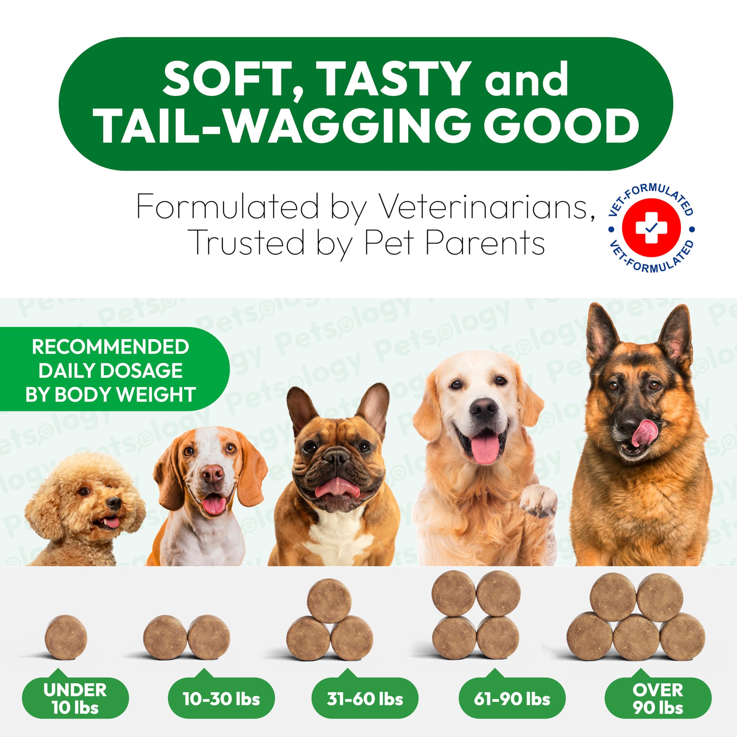 Petsology aroma agradable facilita la administración de golosinas