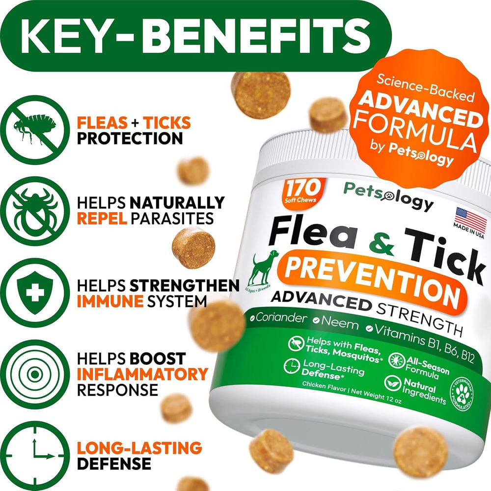 Petsology pastillas-masticables para perros, facilidad de administración.