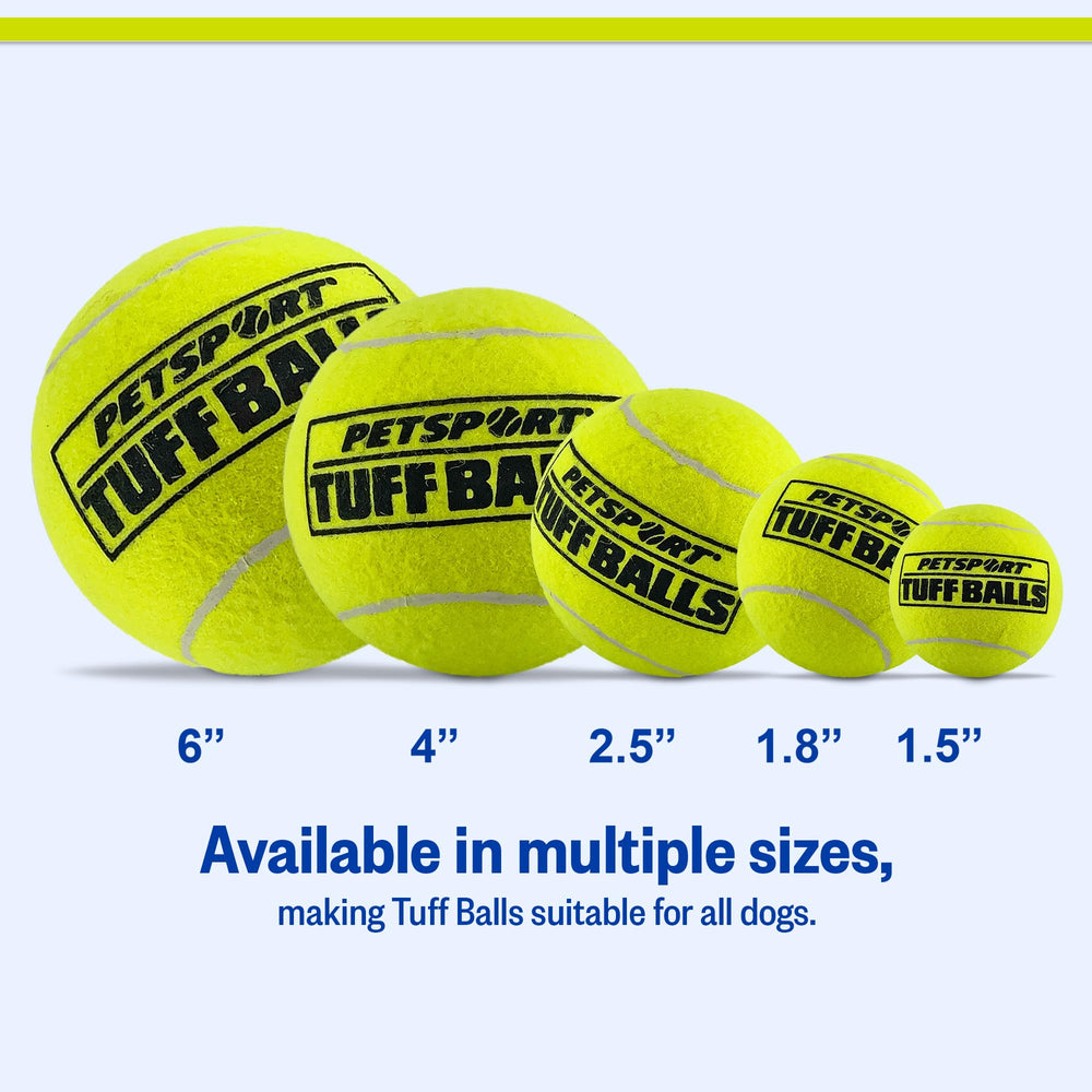 PetSport Mini Tuff Ball, tamaño de 1,5 pulgadas, perfecto para cachorros
