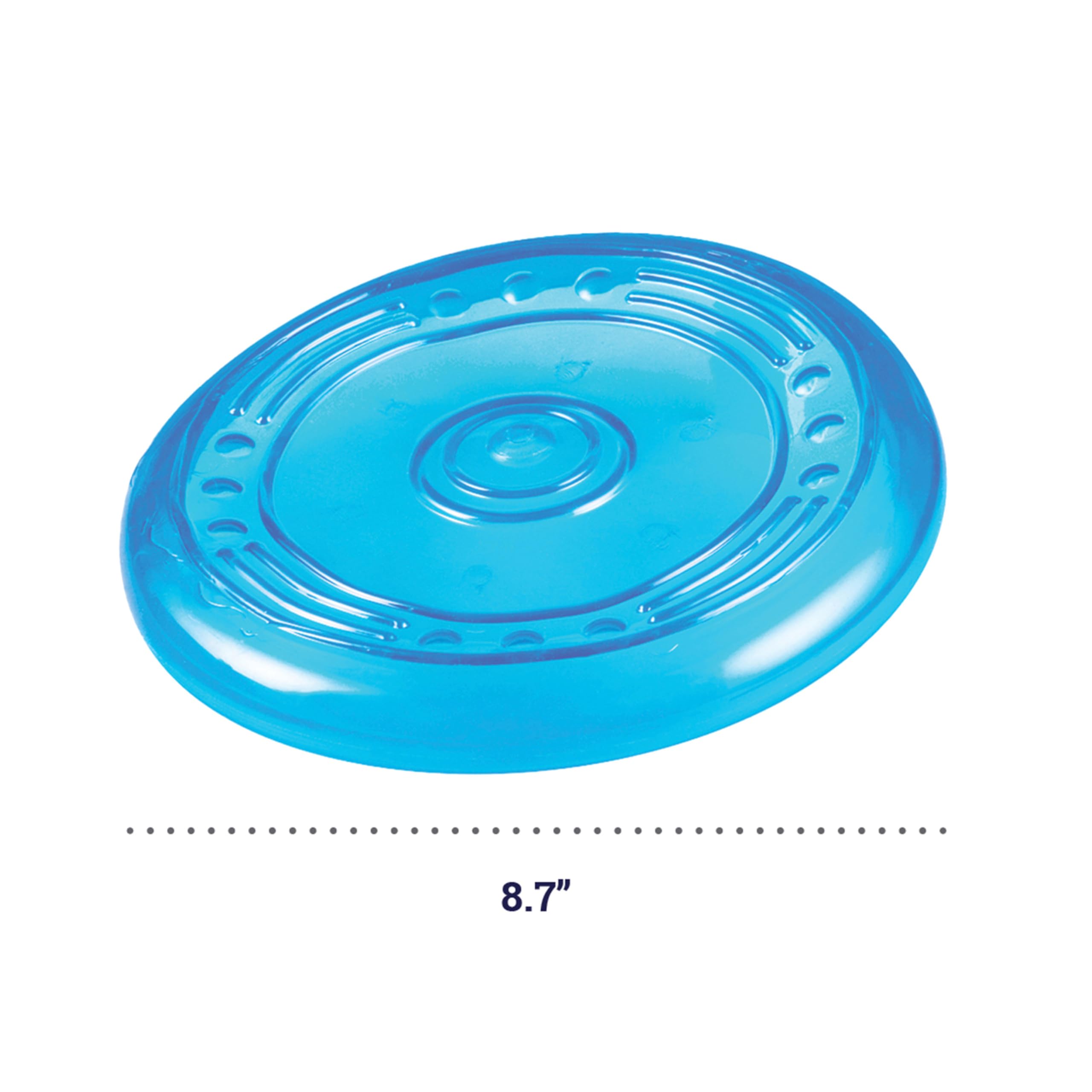 Petstages Orka Flyer, limpieza fácil con agua y jabón suave.