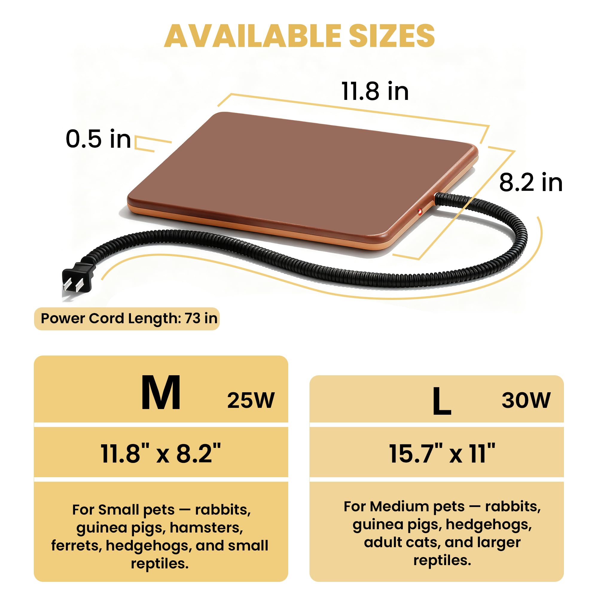 PetTemp material resistente al agua para uso al aire libre.