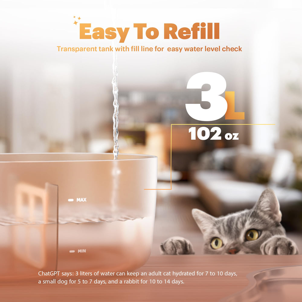 PetTop dispensado automático cada 30 minutos durante 15 segundos
