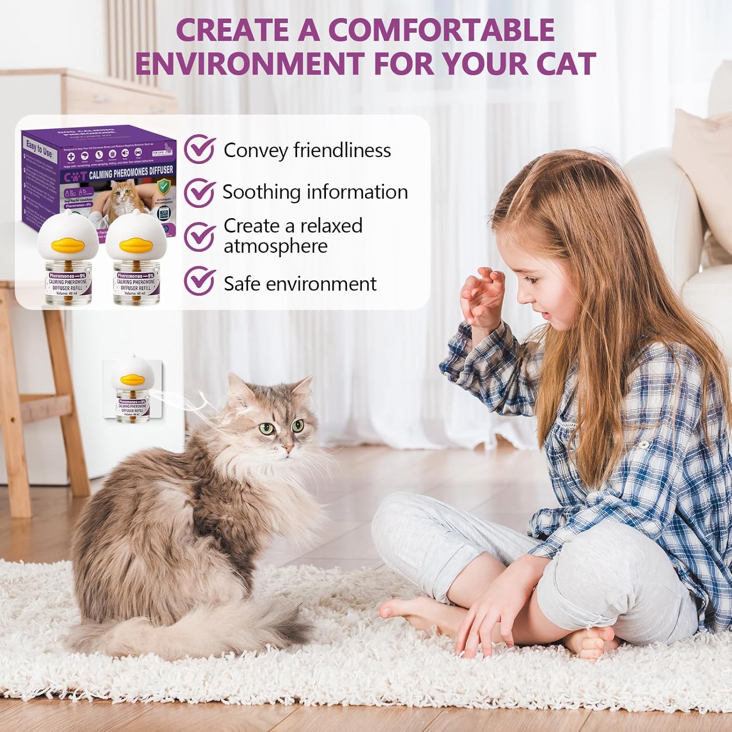 Peturarion kit inicio 120 días: solución para tranquilidad de gatos.