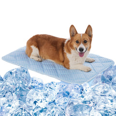 Colchón refrigerante Petvolve 36x24 para perros, enfriamiento inmediato en casa.