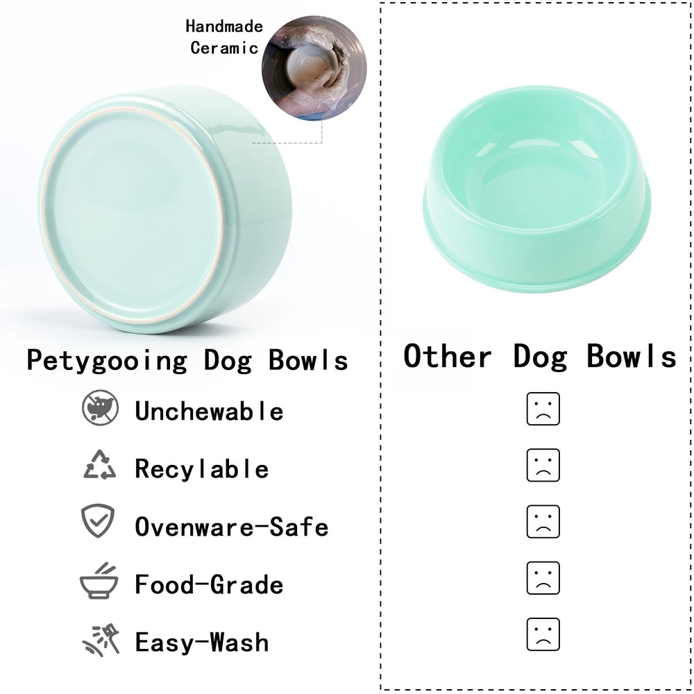 Petygooing tazón con diseño moderno y base antideslizante para seguridad.