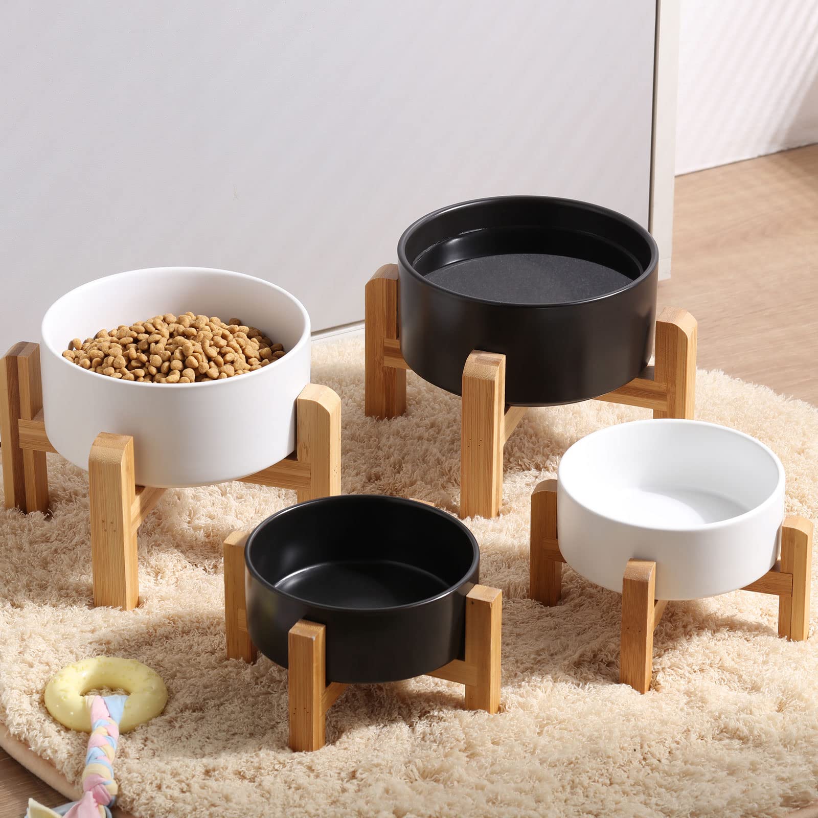 Petygooing uso en casa, cuenco cerámico cómodo para comidas diarias.