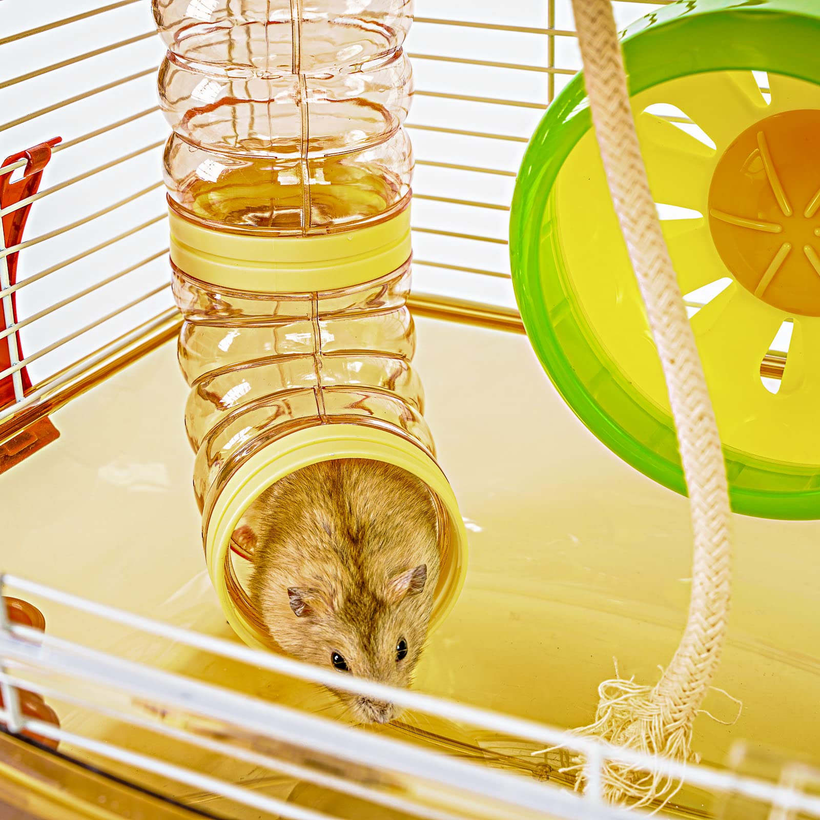 PETZHUBO jaula modular para hamster pequeño.