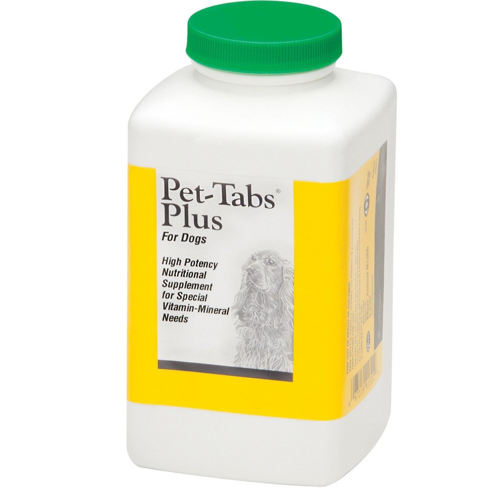 Pfizer Pet-Tabs Plus para perros, tableta sabrosa para apoyo nutricional diario