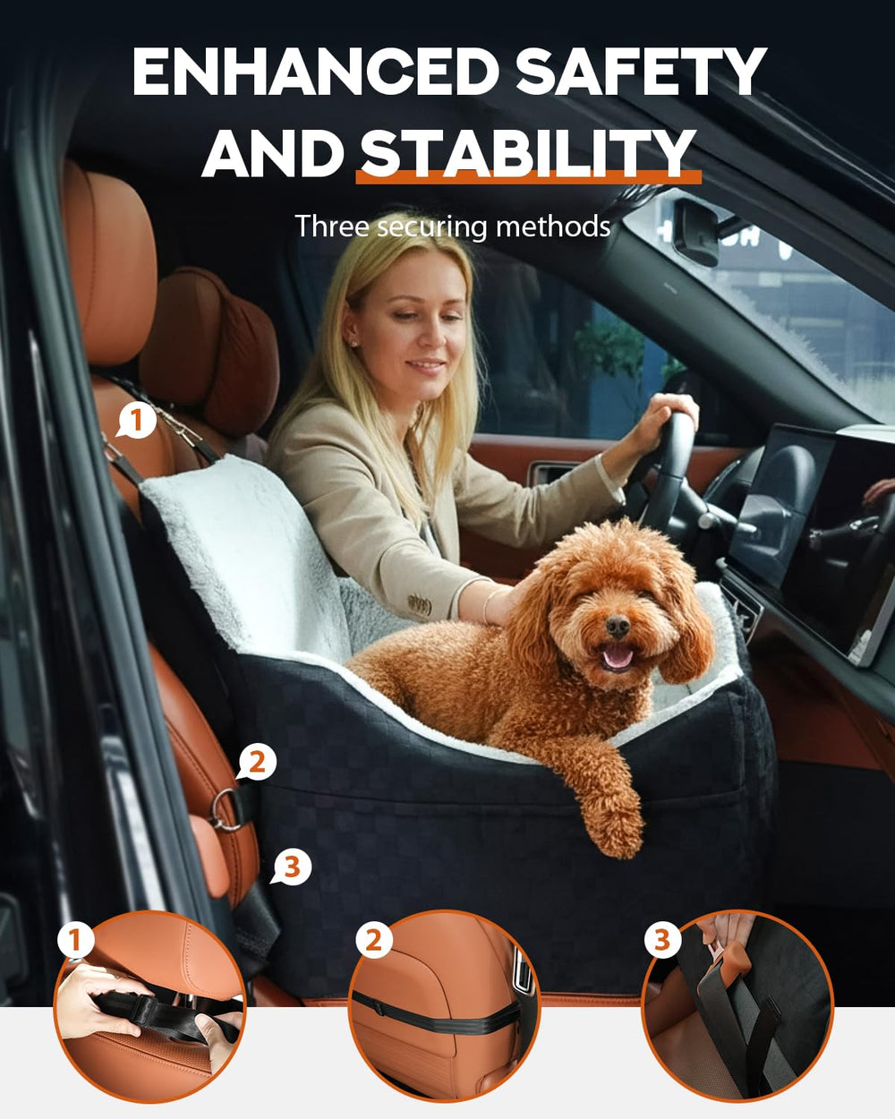 PHCOHIDO: funda desmontable y lavable para limpieza rápida.