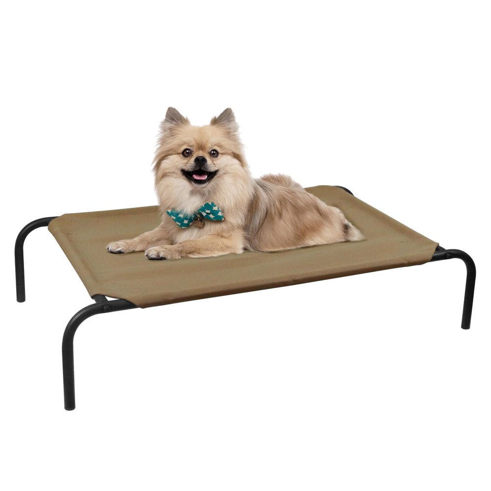 PHYEX cama elevada para mascotas pequeñas con malla transpirable y confort.