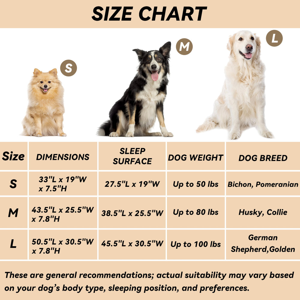 Medidas de 33 pulgadas para mascotas pequeñas, capacidad hasta 50 lb.