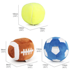PIANG GOUER balón de fútbol azul para perros, impulsa ejercicio y diversión.