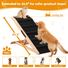 PiChongspace rampa para perros, uso en sillón, subida segura para perros mayores