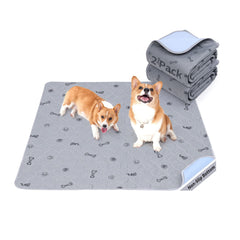 PICK FOR LIFE: almohadilla lavable para perro con hueso estampado, ideal para entrenamiento diario.