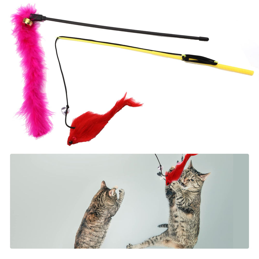 Pietypet vara-pescador para ejercicio y juego activo.