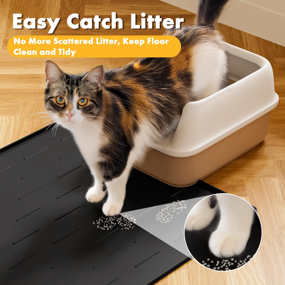 Pieviev tapete silicona suave para patas: cómodo y seguro para gatos.