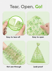 Pikoto: bolsa resistente a derrames con 16 micras de grosor.