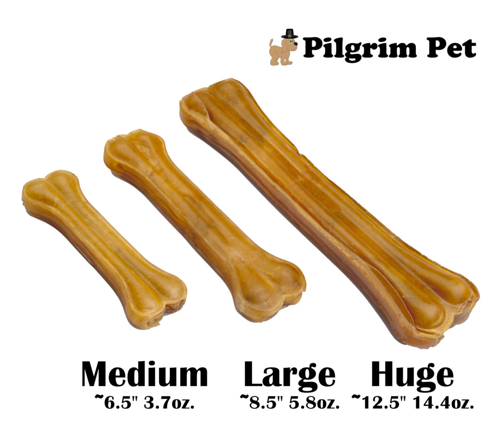 Pilgrim Pet huesos duraderos para masticadores agresivos y sesiones largas.