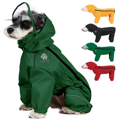 PINA capota impermeable para perro, mantiene seco durante paseos bajo lluvia.