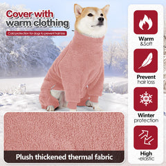Pinellia abrigo para perro, ajuste elástico en pecho y cuello para mayor comodidad.