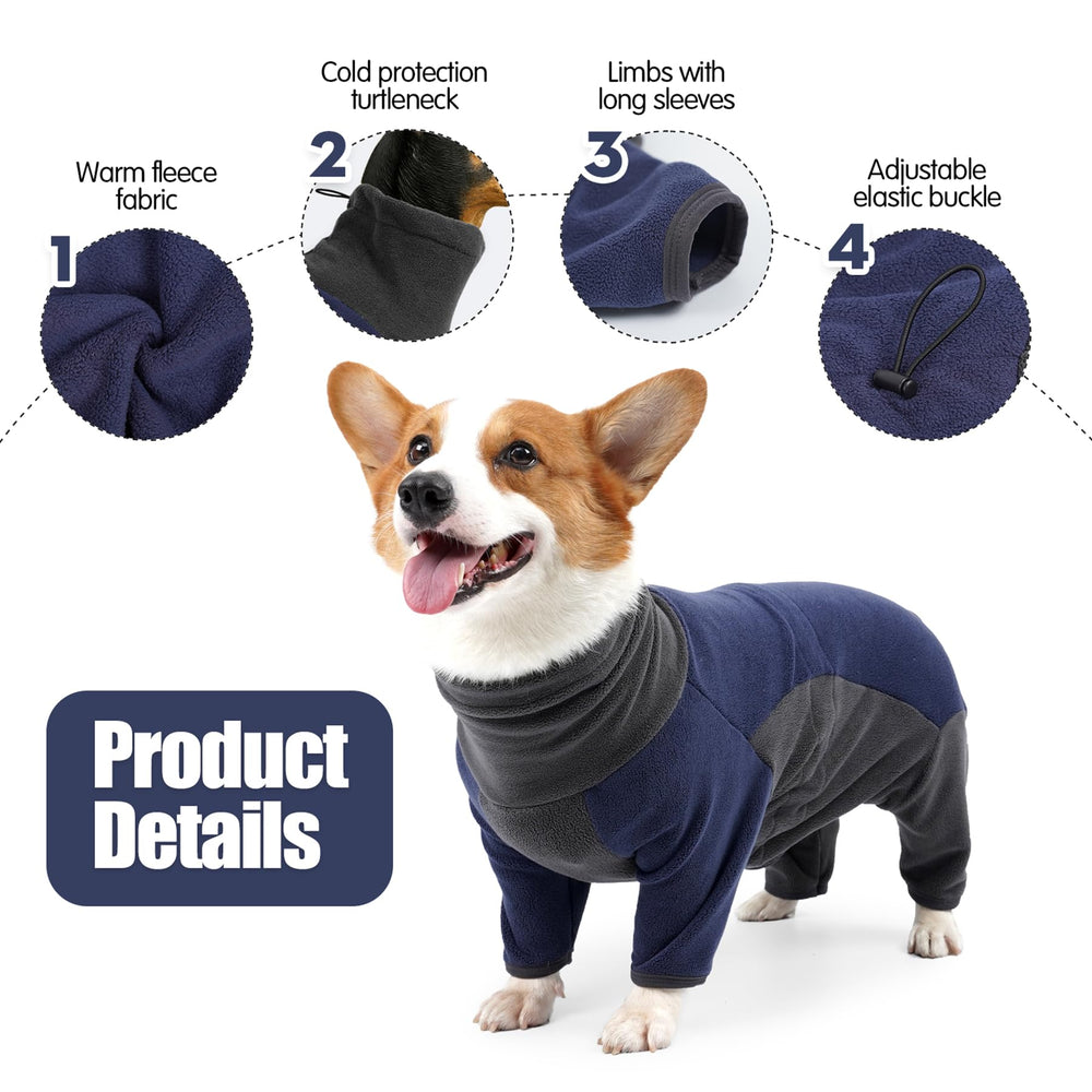 Pinellia cuello alto abrigo para perro ofrece protección contra viento y frío.