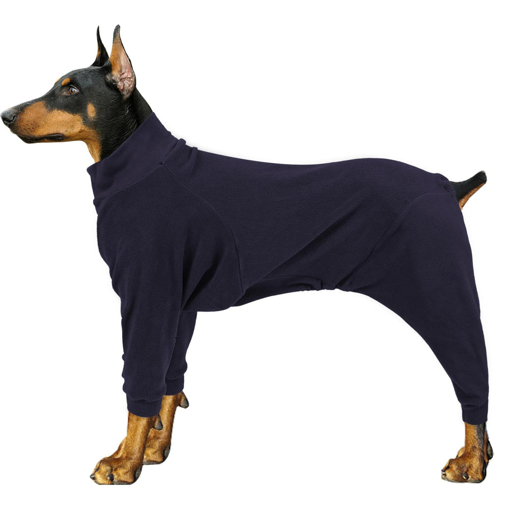Sudadera de felpa Pinellia con cuello alto para perros, mantiene el calor durante paseos