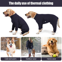 Fácil de poner y quitar: sudadera de felpa Pinellia para perro, ajuste cómodo