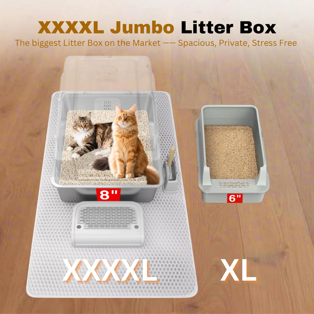 PINENEST XXXXL: muros altos para mayor privacidad del gato.