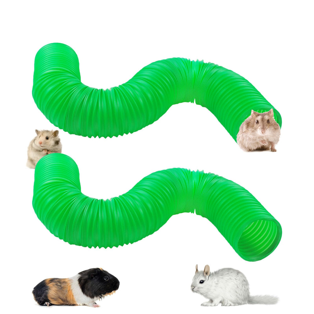PINVNBY túnel de hámster plástico plegable para exploración y ejercicio seguro