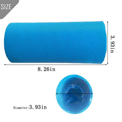 PINVNBY túneles plegables para hámster azules, diseño liviano para jaula
