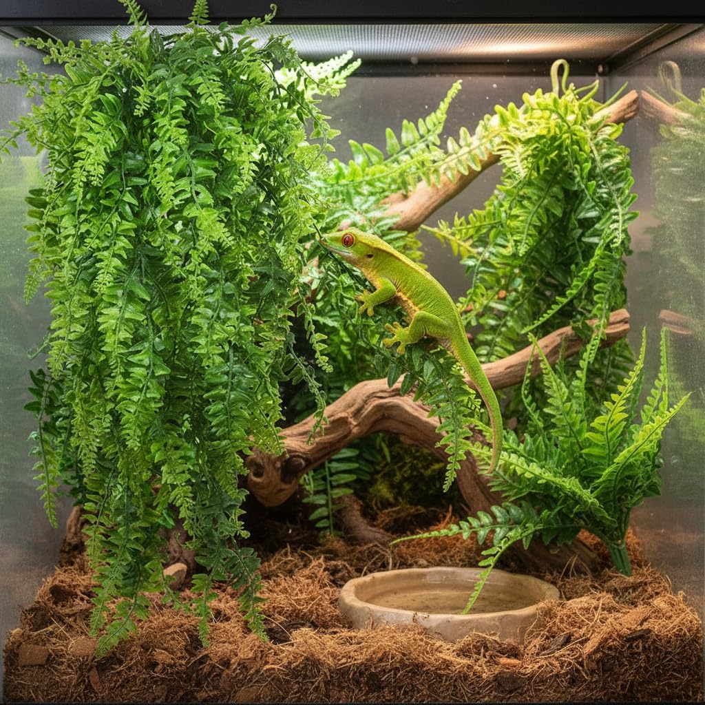 PINVNBY ventosas de fijación para terrario, instalación rápida