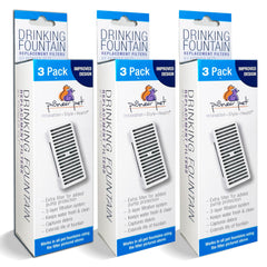 Pioneer Pet pack de 3 filtros T en forma para fuente, agua fresca.