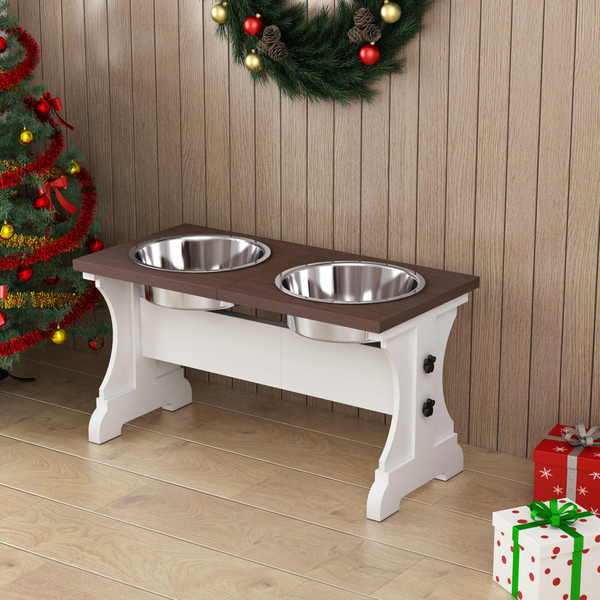 Piskyet tazones para perro elevados: ergonomía al comer con comodidad.