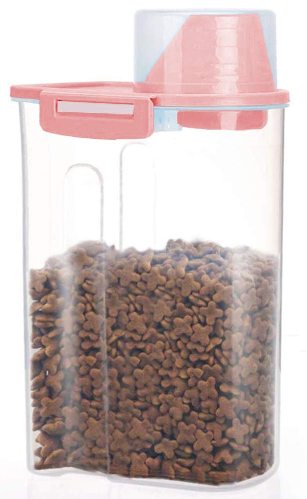 PISSION dispensador para mascotas con tapa sellada mantiene la comida fresca