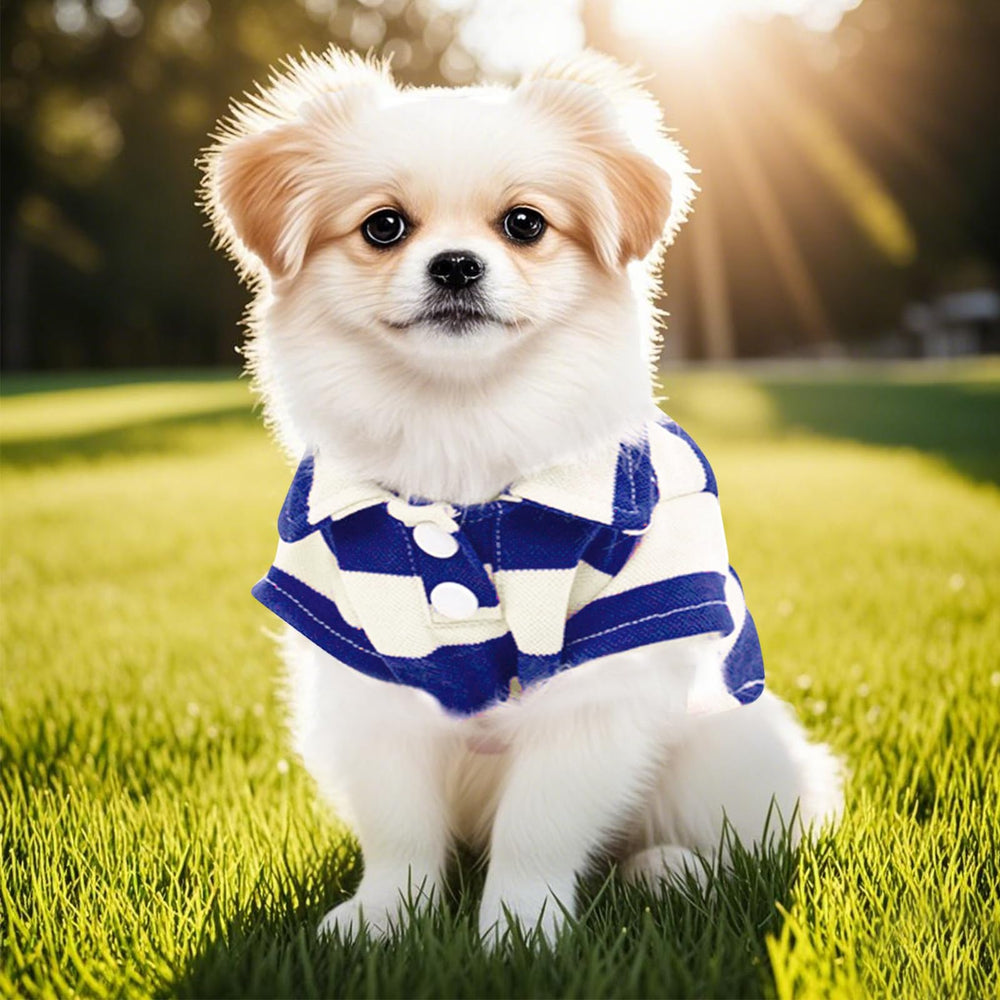 Pistha camiseta-perro-polo trasera, diseño clásico para cualquier ocasión.