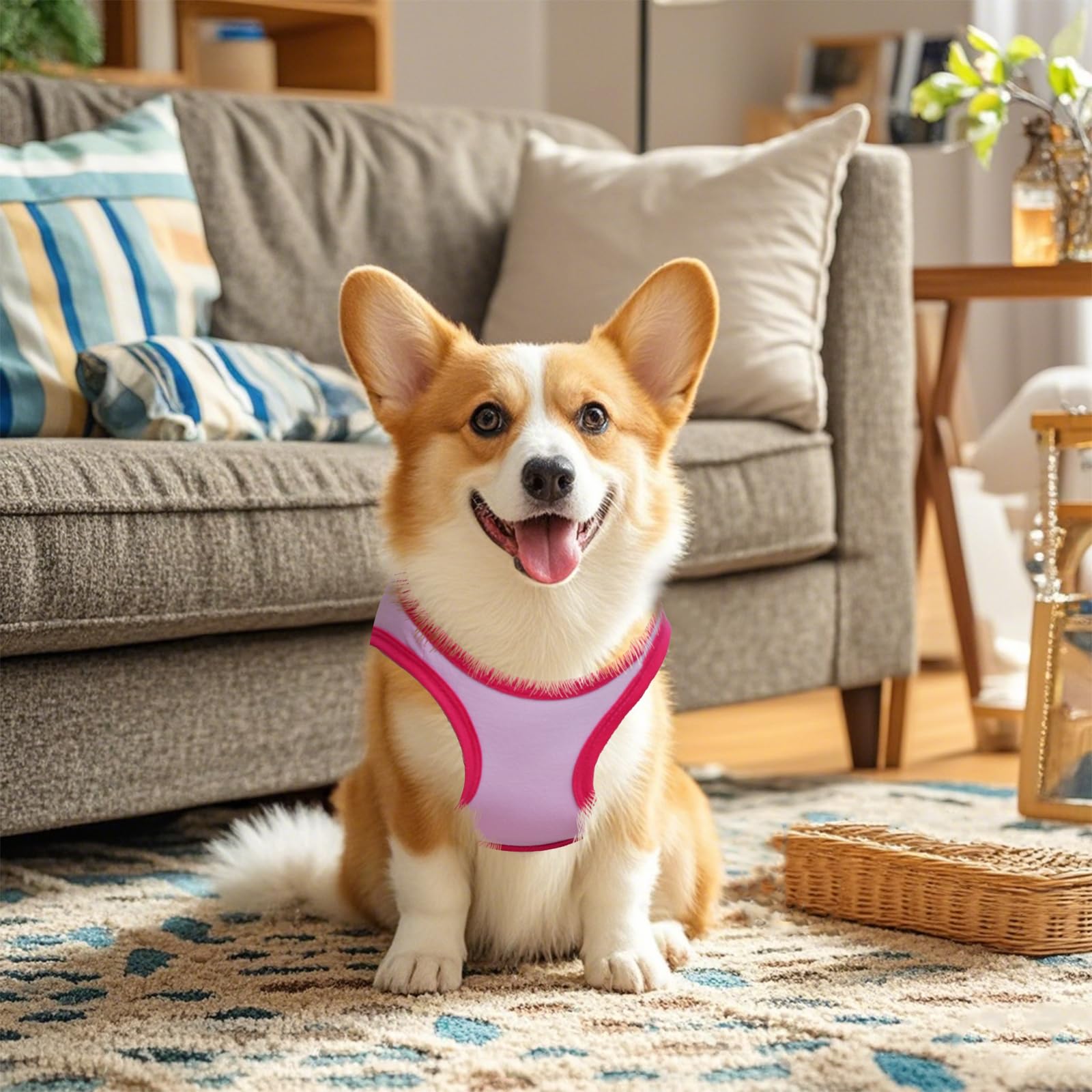 Pistha camisetas para perro, colores rosa, negro y gris para combinar.