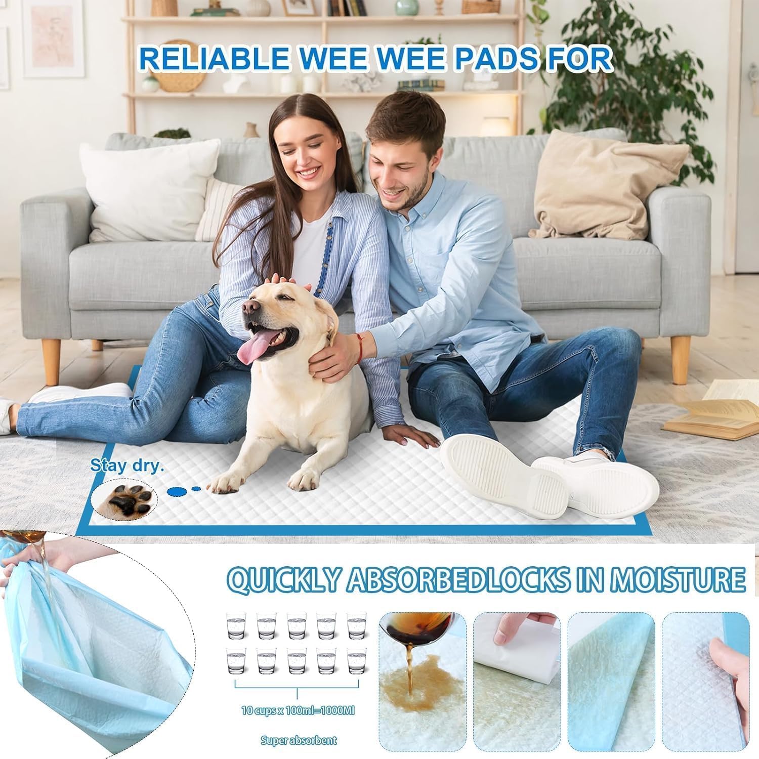 PJYRTOQ pads borde impermeable: previene filtraciones en pisos.