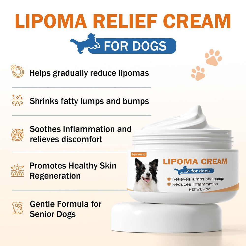 PKperekond Crema Lipoma para Perros, aplicación rápida para calma de irritaciones