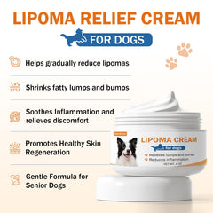PKperekond Crema Lipoma para Perros, aplicación rápida para calma de irritaciones