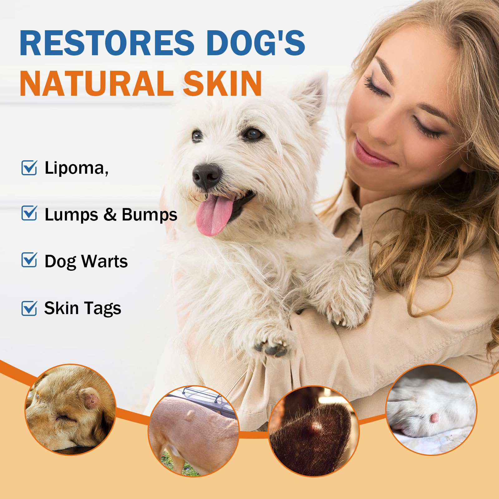 PKperekond Crema Lipoma para Perros, textura suave y absorción rápida