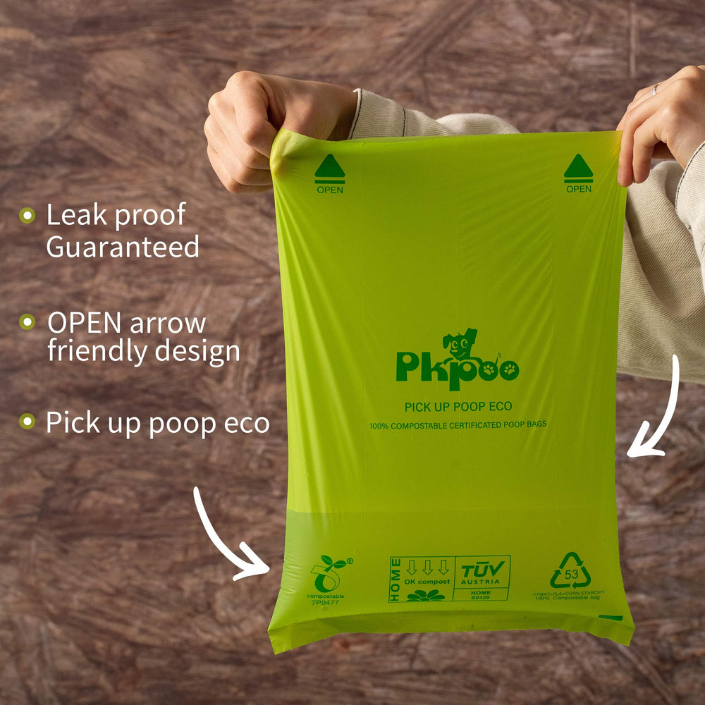 PKPOO bolsas resistentes a fugas y olores, ideales para pasear con tu perro.