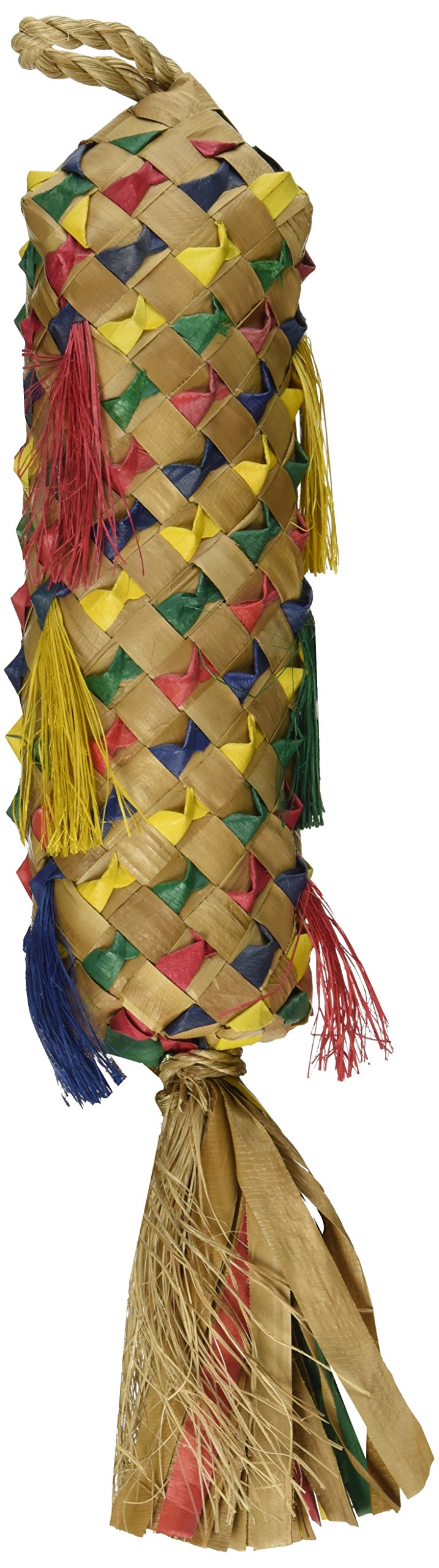 Planet Pleasures Piñata con picos, estimulación natural y entretenimiento para aves.