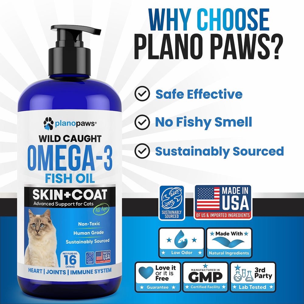 Planopaws Omega-3 aplicación sobre comida: incorporación sencilla en la dieta.